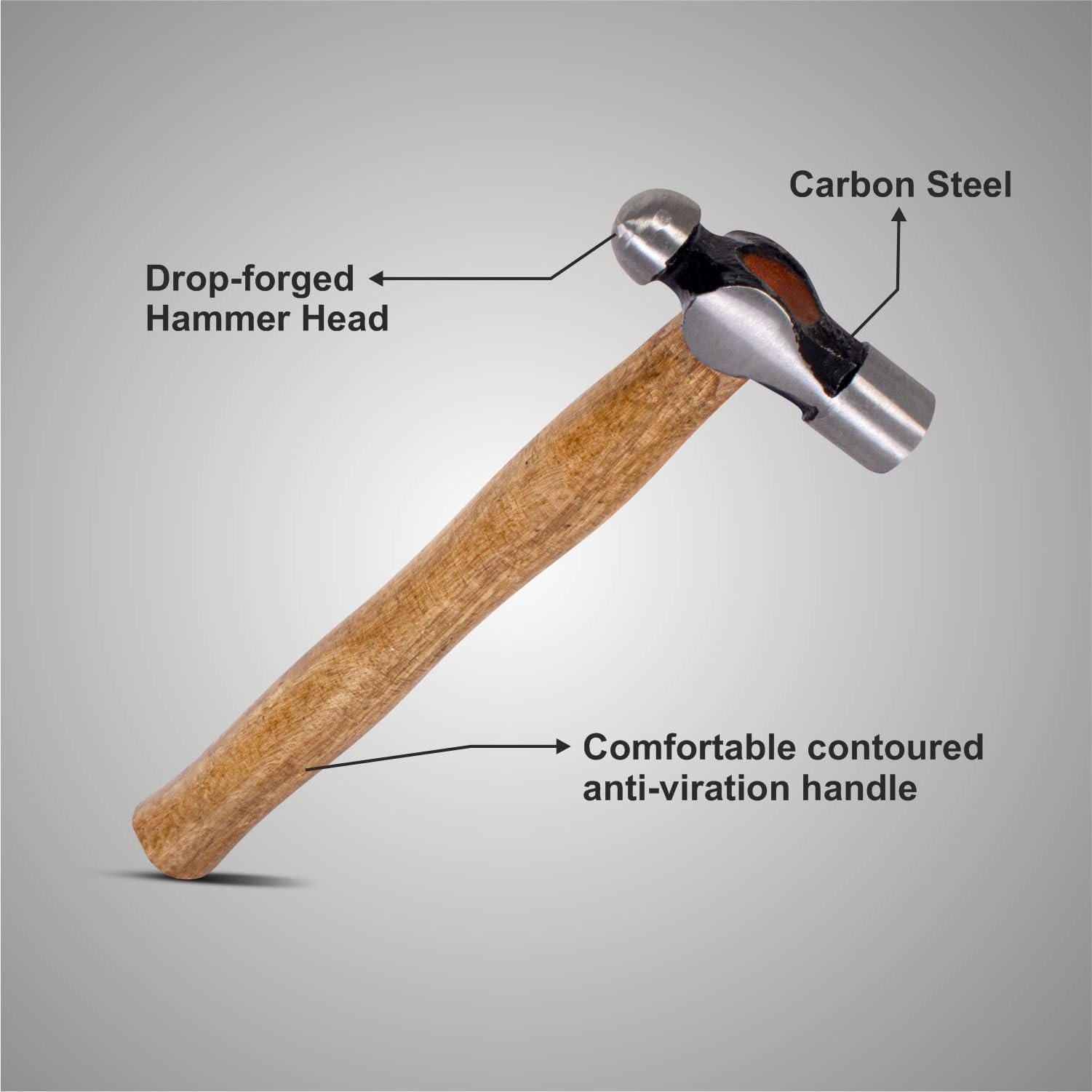 WOOD HANDLE BALL PEIN HAMMER