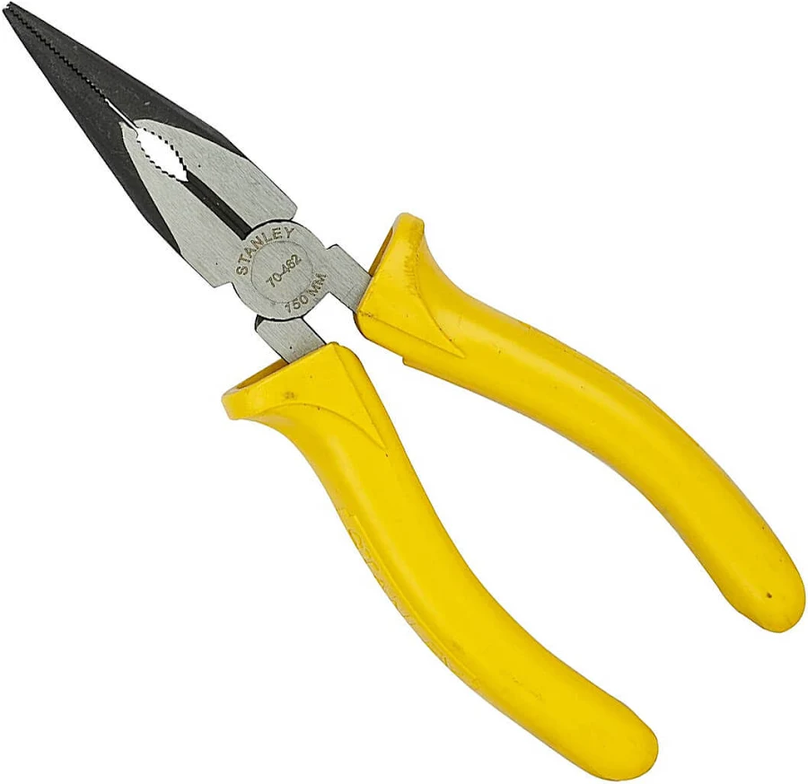 STANLEY 6 LONG NOSE PLIERS