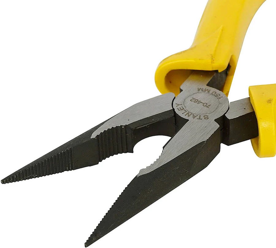 STANLEY 6 LONG NOSE PLIERS